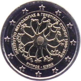 2 € Chipre 2020 Conmemorativa Neuronal