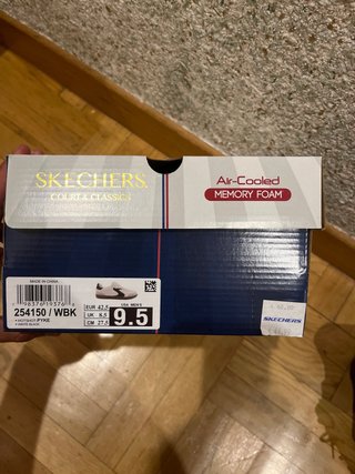 Zapatillas Skechers Blancas y Grises