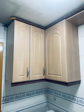 Muebles de cocina color madera