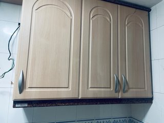 Muebles de cocina color madera