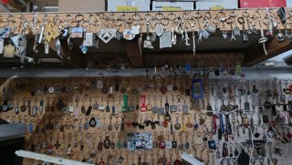 Colección de llaveros variados