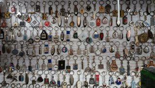 Colección de llaveros variados