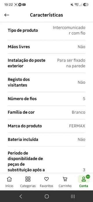 Intercomunicador Fermax VEO