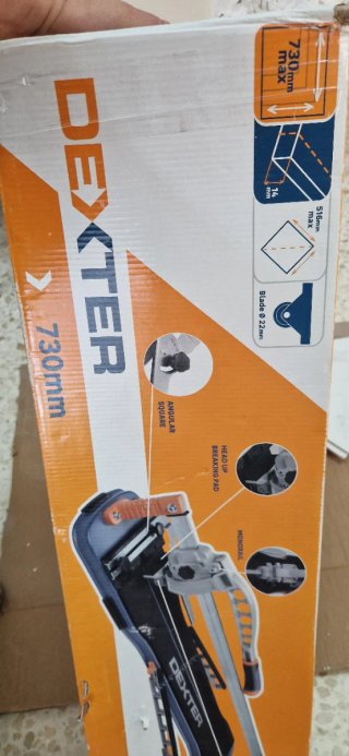 Cortadora de gres Dexter + batidora