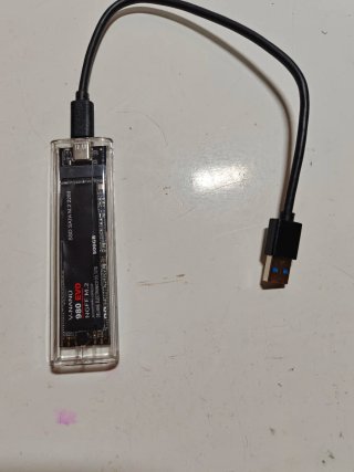 SSD M.2 SATA NGFF 512GB Carcasa USB