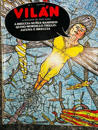 N1 de la revista de historietas Vilan año 1981