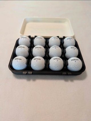 Cajas de pelotas de golf. Varias marcas