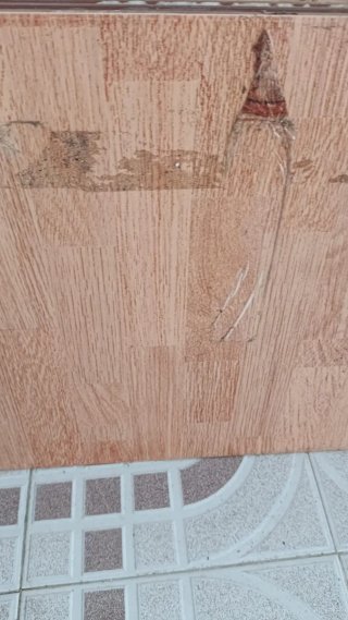Suelo cerámico imitación madera