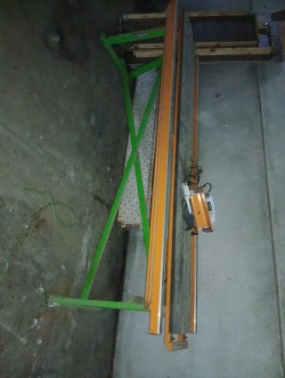 Maquina de corte para panel composite de aluminio