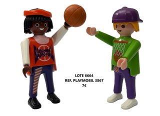 Lote 6664 Playmobil Ref. 3867 Basket callejero