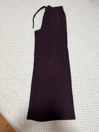 Pantalón de chándal burdeos