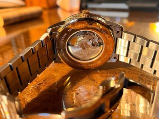 Tissot Powermatic 80 Automático Oro/Plata