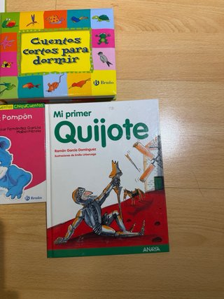 Lote 5 libros infantiles cuentos para niños