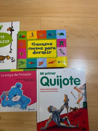 Lote 5 libros infantiles cuentos para niños