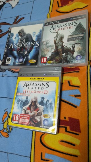 Juegos PS3 Assassin's Creed (3 Títulos)