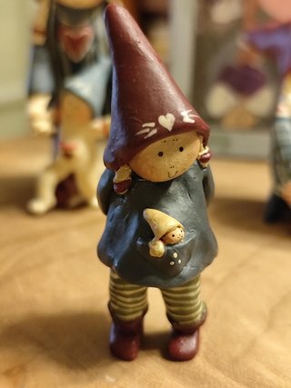 Set de 5 Figuras de Gnomos con Bebés
