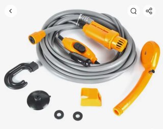 Kit Camper Ducha Portátil 12V