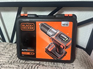 Taladro Black+Decker 18V Autosense