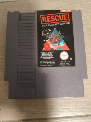 juego Rescue: The Embassy Mission Nintendo NES pal