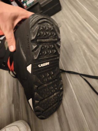 Botas de Snowboard Nitro Negras y Naranjas