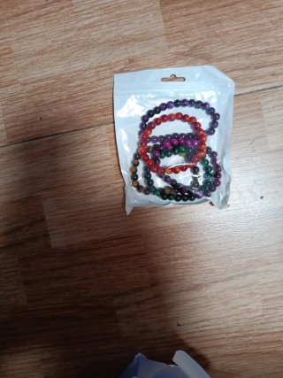 Set de 5 Pulseras de Cuentas