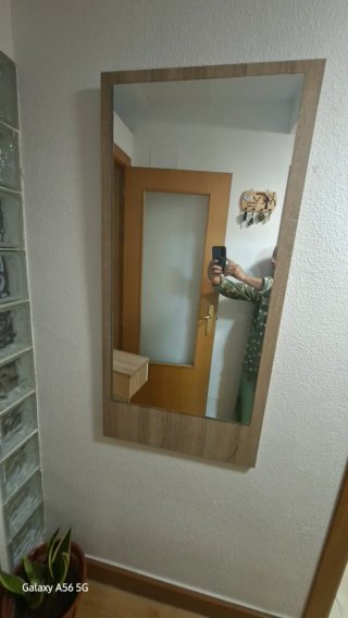MUEBLE RECIBIDOR CON ESPEJO (LEER DESCRIPCIÓN).