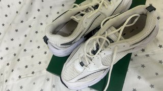 Zapatillas Lacoste Chunky Blancas y Plateadas