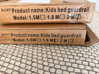 2 Barandillas Cama Infantil NAIZY 180 + 200 cm