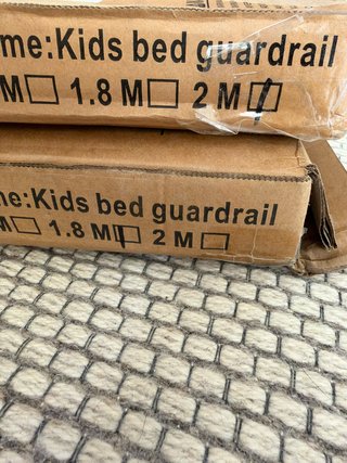 2 Barandillas Cama Infantil NAIZY 180 + 200 cm