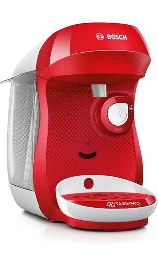 Cafetera multibebida Bosch Tassimo Happy Roja