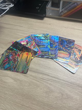 Pack de 7 Cartas Pokémon Mega EX