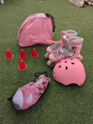 Patines en línea infantiles ajustables 32-34