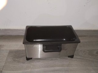 Freidora Cecotec CleanFry 3L,con su caja