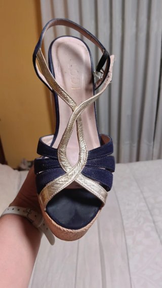 Cuñas Lodi Azul y Dorado