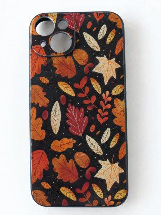 Funda iPhone 15 Plus Hojas Otoñales