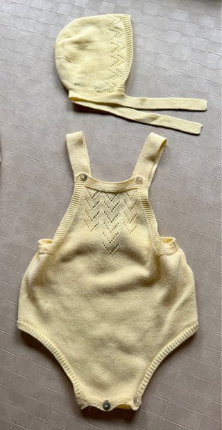 Conjunto bebé Coconut amarillo