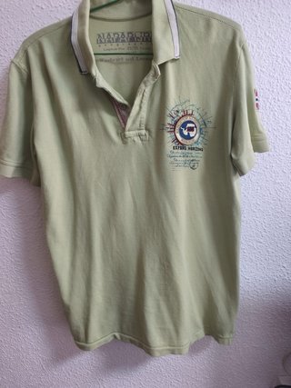 Polo Napapijri Verde Talla L
