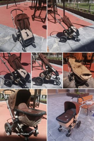 Carrito de bebé marrón - Bogaboo camaleón