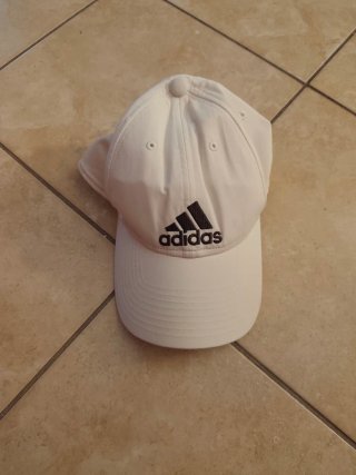 Cappello con visiera Adidas Bianco regolabile