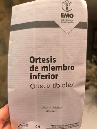 Bota Walker ortopédica