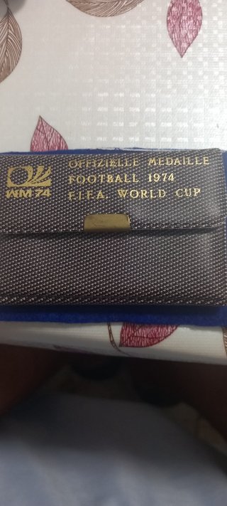 Moneda Conmemorativa Mundial Fútbol 74 Alemania