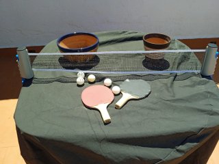 Red Ping Pong con 2 Palas y 4 Pelotas