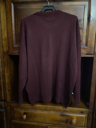Jersey Oversize Burdeos Talla XXXXXXL
