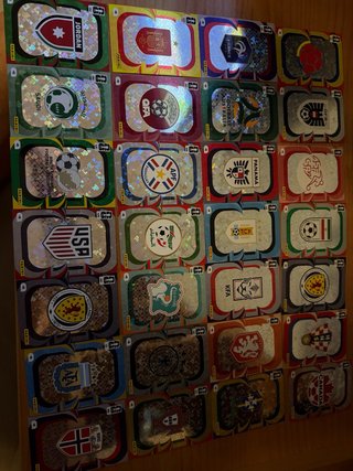 32 Cromos Panini Mundial 2026