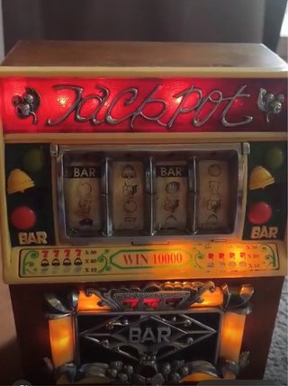 Máquina Tragaperras Jackpot 777 Radio Cassette