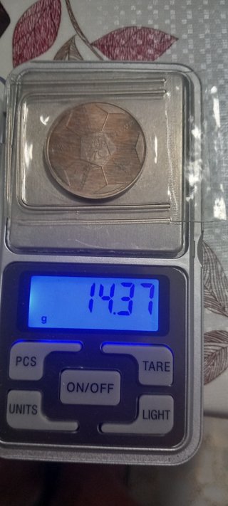 Moneda Conmemorativa Mundial Alemania 74