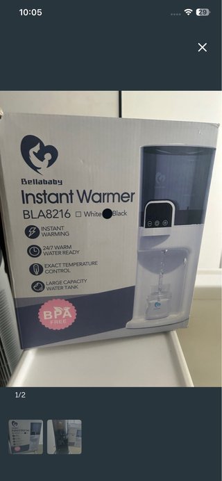 Calentador de agua Bellababy Instant NUEVO