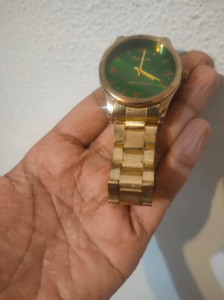 Reloj Zenith Dorado Esfera Verde