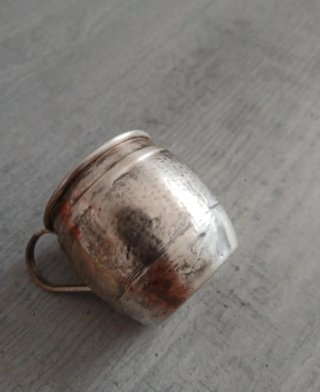 Bricchetto vintage argentato