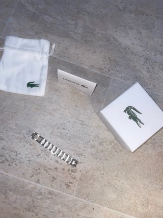 Pulsera Lacoste Plata